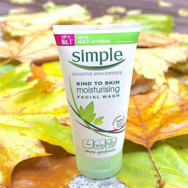 ژل شستشو پوست حساس Moisturising سیمپل 50ml