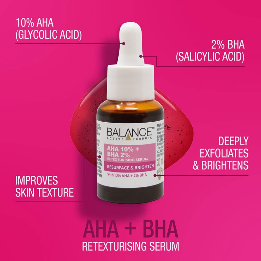 سرم لایه بردار AHA10% و BHA2% بالانس 30ml