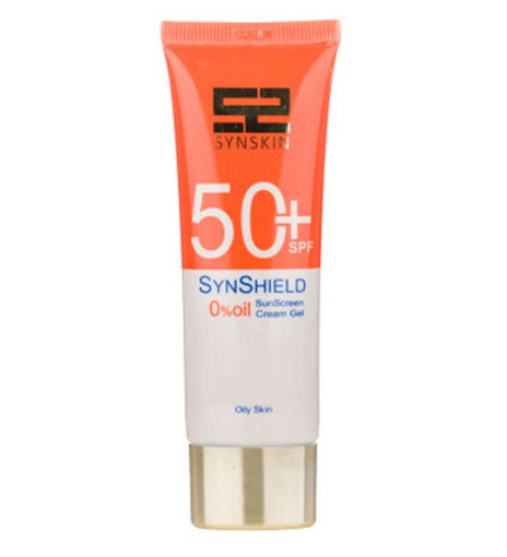 کرم ژل ضد آفتاب بی رنگ فاقد چربی ساین شیلد SPF50 برند ساین اسکین