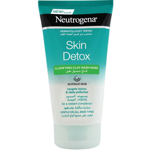 ماسک و شوینده صورت خاک رس Skin Detox نوتروژینا