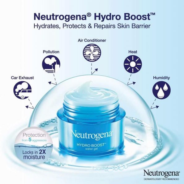 ژل آبرسان پوست نرمال تا مخلتط Hydro Boost نوتروژینا 50ml