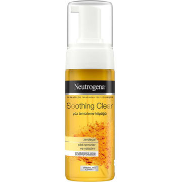 فوم شستشوی صورت عصاره زردچوبه Soothing Clear نوتروژینا 150ml