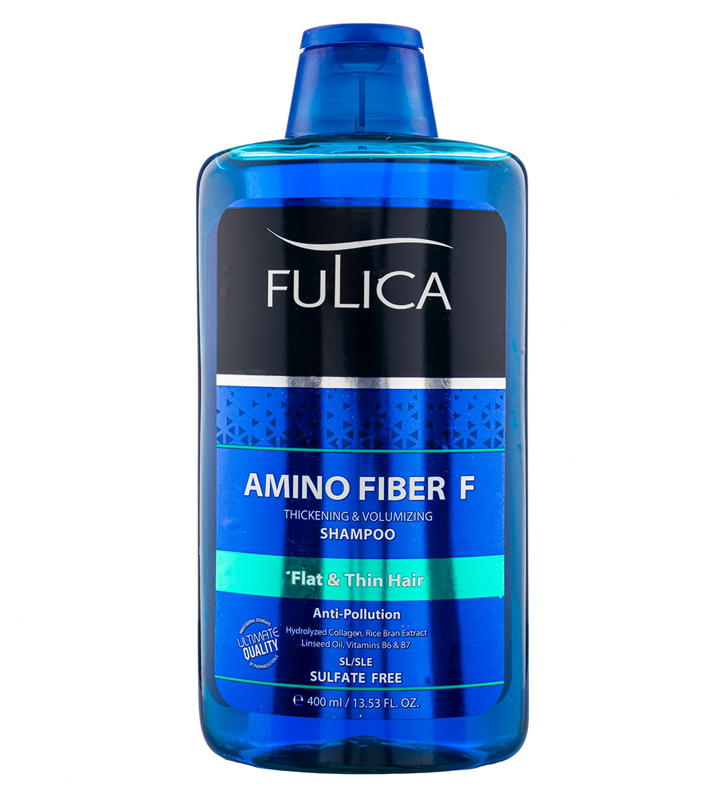 شامپو تقویت کننده مو فاقد سولفات حاوی Amino Fiber F حجم 400 میل فولیکا