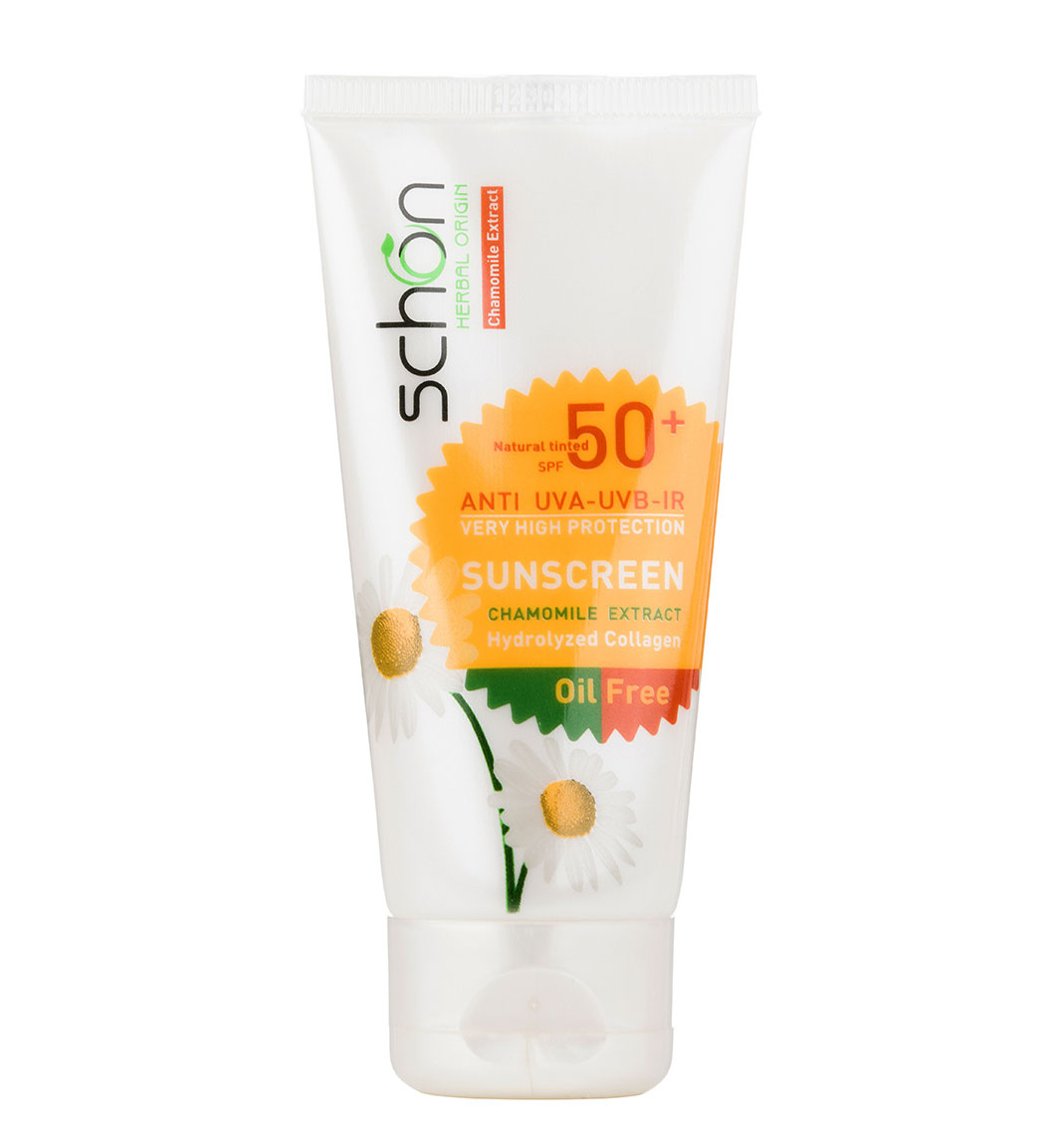 کرم ضد آفتاب رنگی فاقد چربی spf50 شون