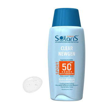 ژل ضد آفتاب اسپرت مدل کلییر نیوژن +SPF50 مناسب پوست های چرب و مستعد جوش 100میل آردن