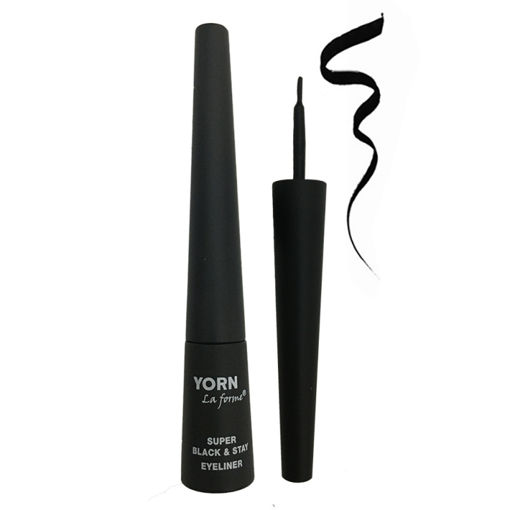 خط چشم فوق مشکی موی یورن "YORN SuPer Black & Stay Eyeliner"