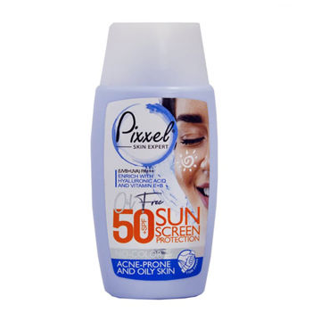کرم ضد آفتاب رنگی مناسب پوست های چرب، جوشدار و مختلط Spf50 حجم 50 میل پیکسل