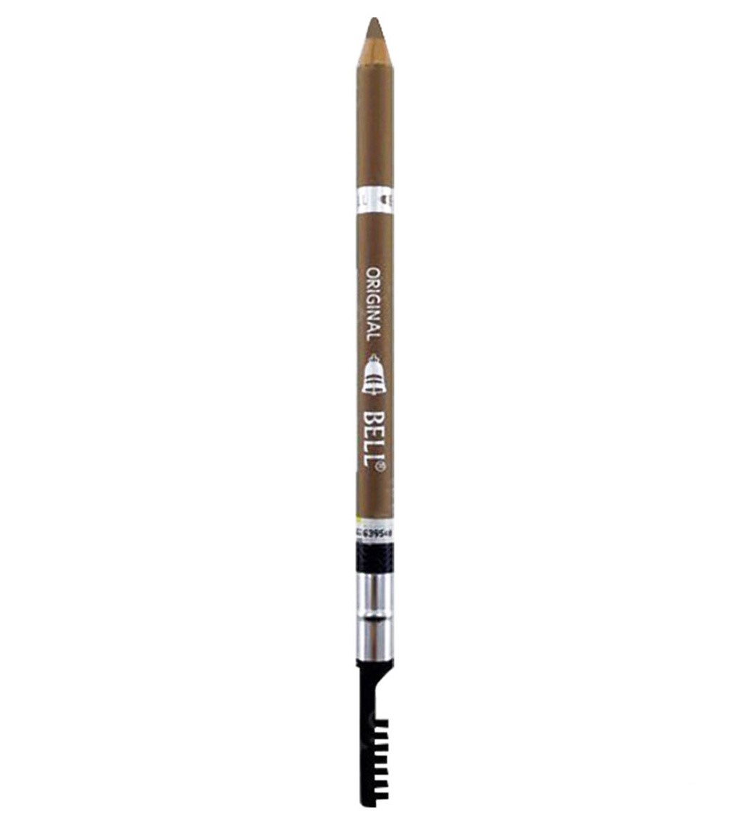  مداد ابرو پودری برس دار بل Bell Powdery Unique Eyebrow Pencil 