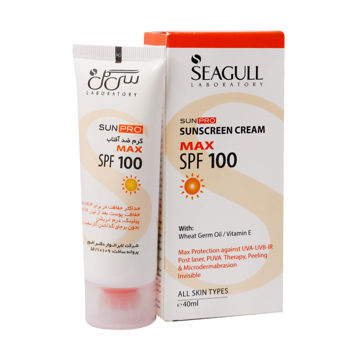 کرم ضد آفتاب SPF100 فاقد رمگ و چربی سی گل