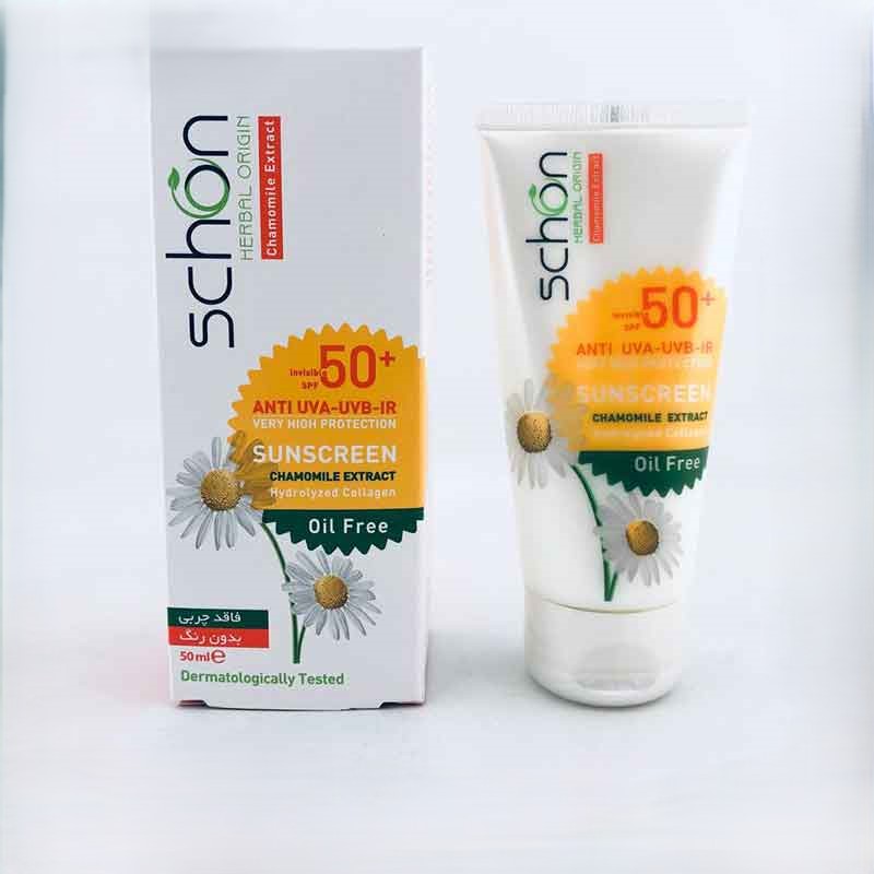 کرم ضد آفتاب SPF50 فاقد چربی شون