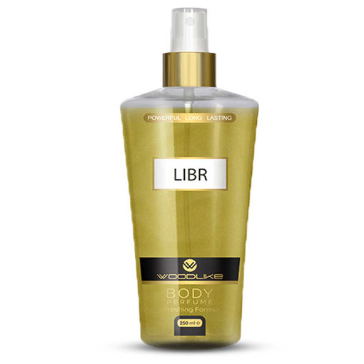 بادی اسپلش با رایحه ای لیبر 250 میل وودلایک VOODLIKE LIBR BODY PERFUME