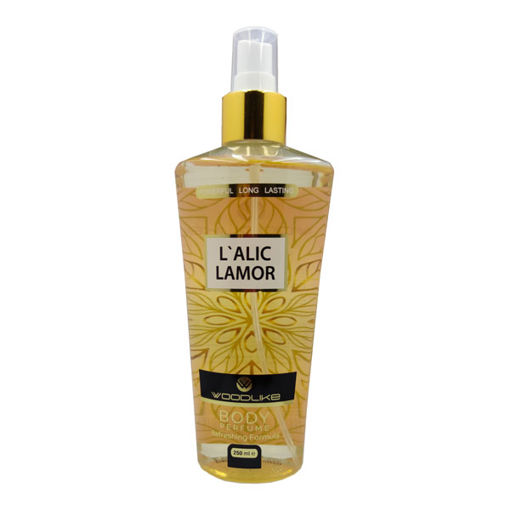 بادی اسپلش لالیک لامور 250 میل وودلایک VOODLIKE BODY PERFUME LALIC LAMOR