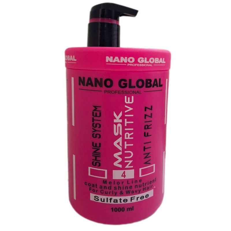 ماسک موی با آبکشی موی فر نانو گلوبال
