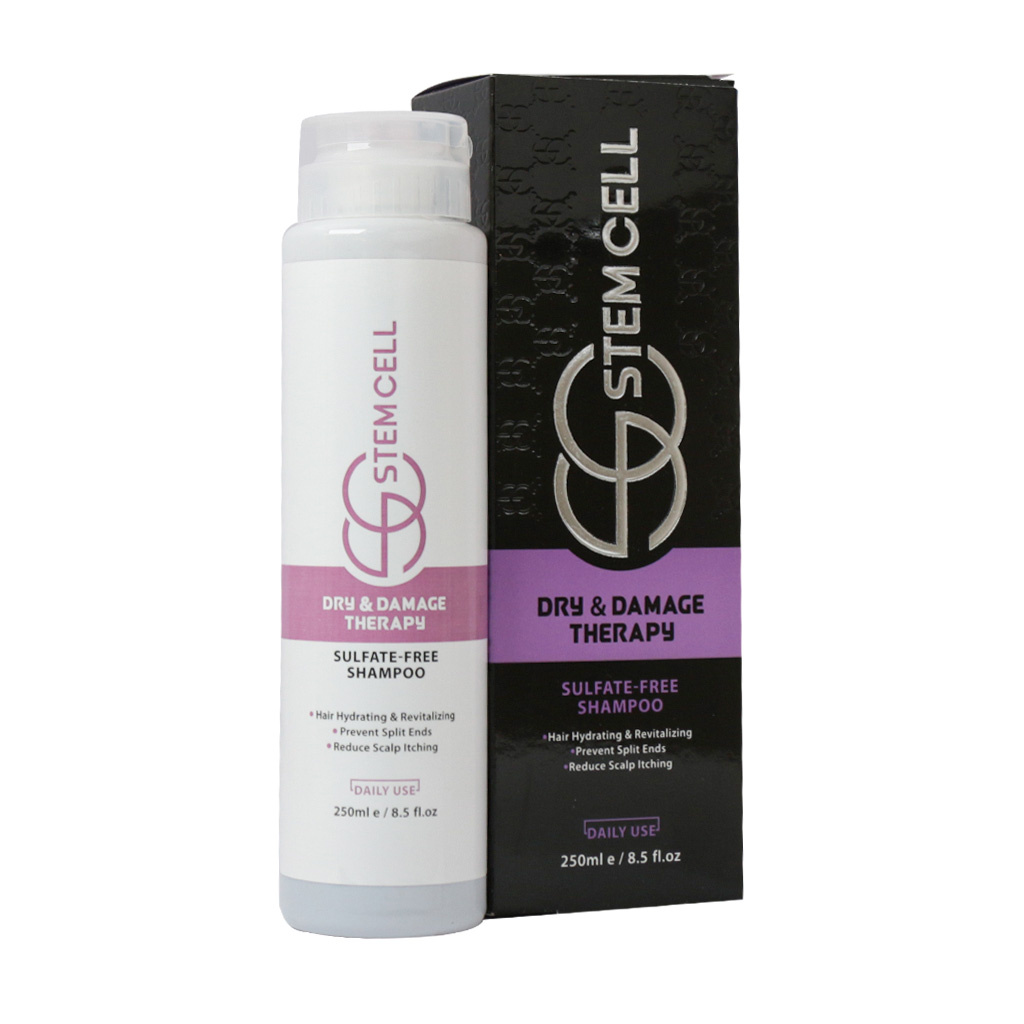 شامپو مناسب موهای خشک و آسیب دیده استم سل